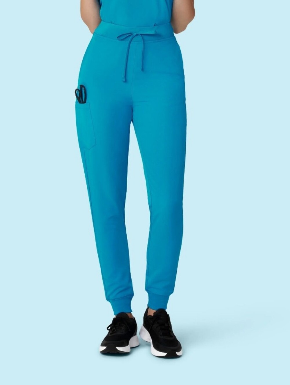 Mandala High Waisted Jogger Scrub Pants